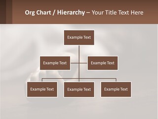 A Person Laying On The Floor With Their Hands On The Table PowerPoint Template