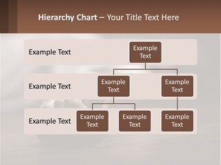 A Person Laying On The Floor With Their Hands On The Table PowerPoint Template