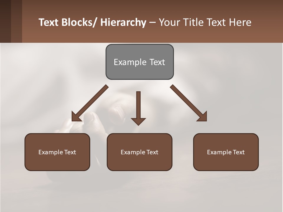 A Person Laying On The Floor With Their Hands On The Table PowerPoint Template