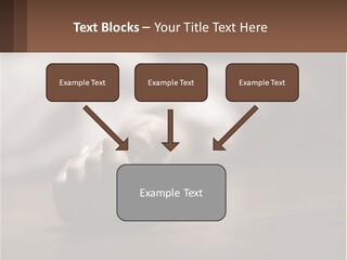 A Person Laying On The Floor With Their Hands On The Table PowerPoint Template