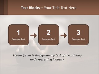 A Person Laying On The Floor With Their Hands On The Table PowerPoint Template