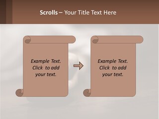 A Person Laying On The Floor With Their Hands On The Table PowerPoint Template