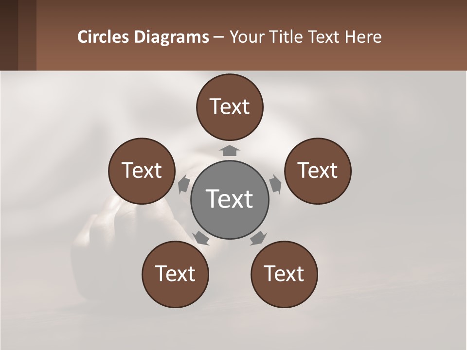 A Person Laying On The Floor With Their Hands On The Table PowerPoint Template