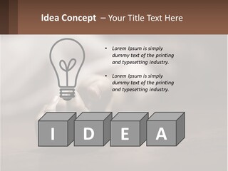 A Person Laying On The Floor With Their Hands On The Table PowerPoint Template