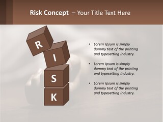 A Person Laying On The Floor With Their Hands On The Table PowerPoint Template