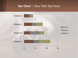 A Person Laying On The Floor With Their Hands On The Table PowerPoint Template