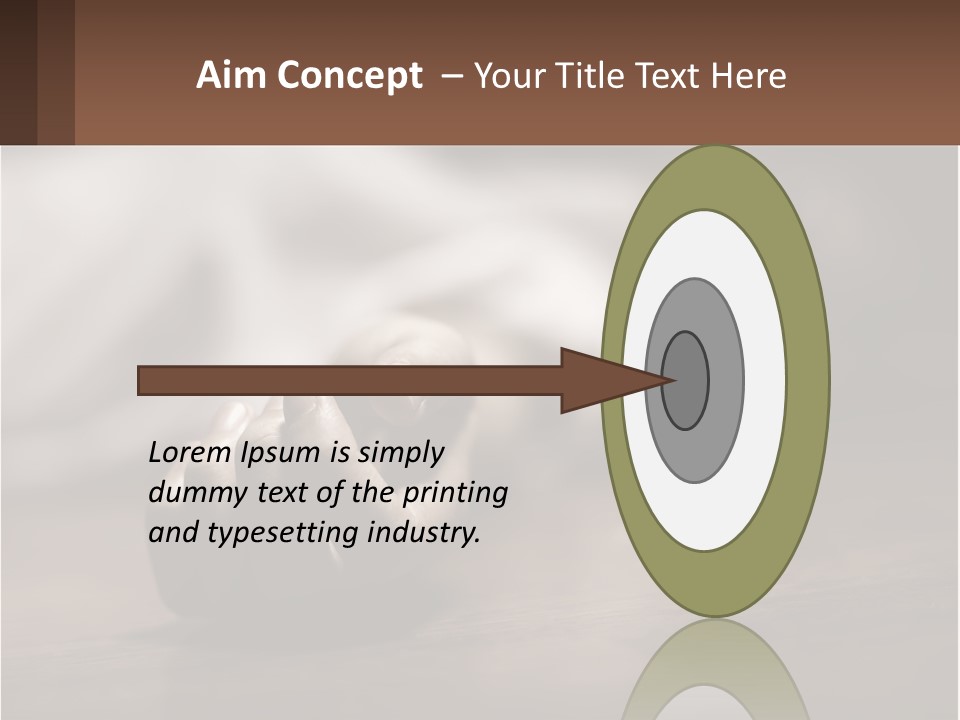 A Person Laying On The Floor With Their Hands On The Table PowerPoint Template