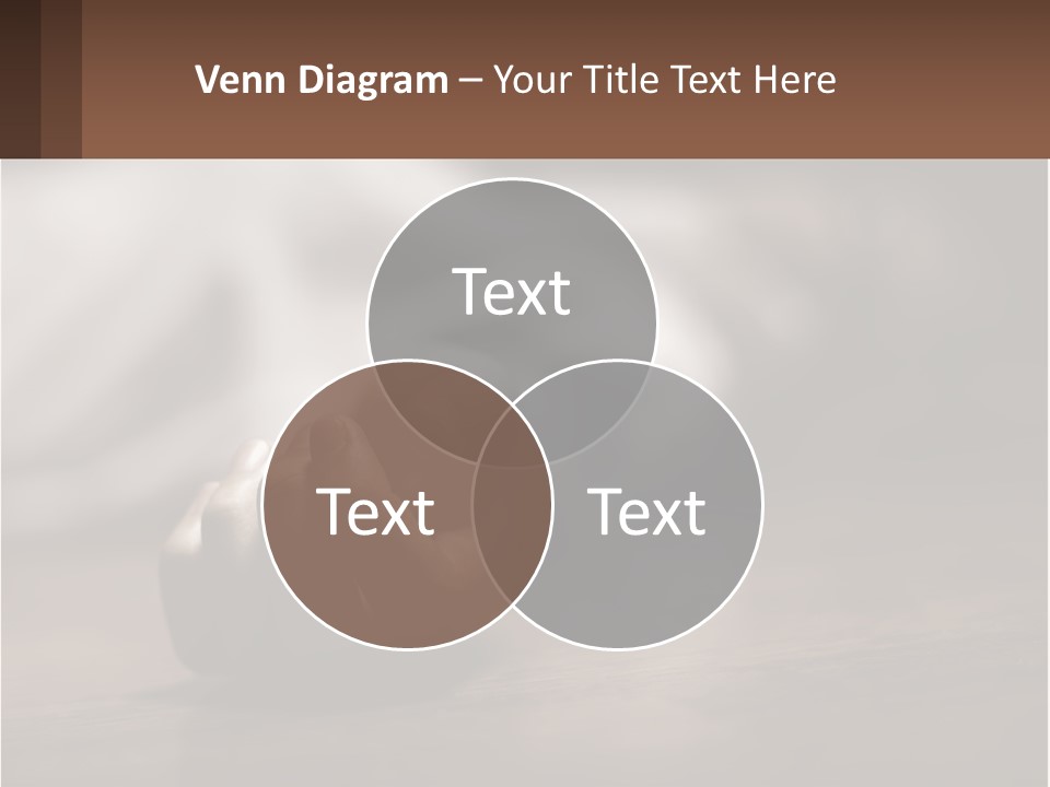 A Person Laying On The Floor With Their Hands On The Table PowerPoint Template