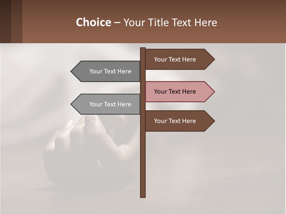 A Person Laying On The Floor With Their Hands On The Table PowerPoint Template