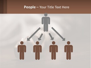 A Person Laying On The Floor With Their Hands On The Table PowerPoint Template