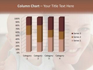 A Woman Holding A Baby In Her Arms PowerPoint Template