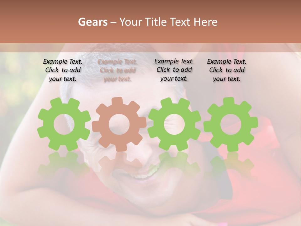 A Man Holding A Woman In His Arms PowerPoint Template