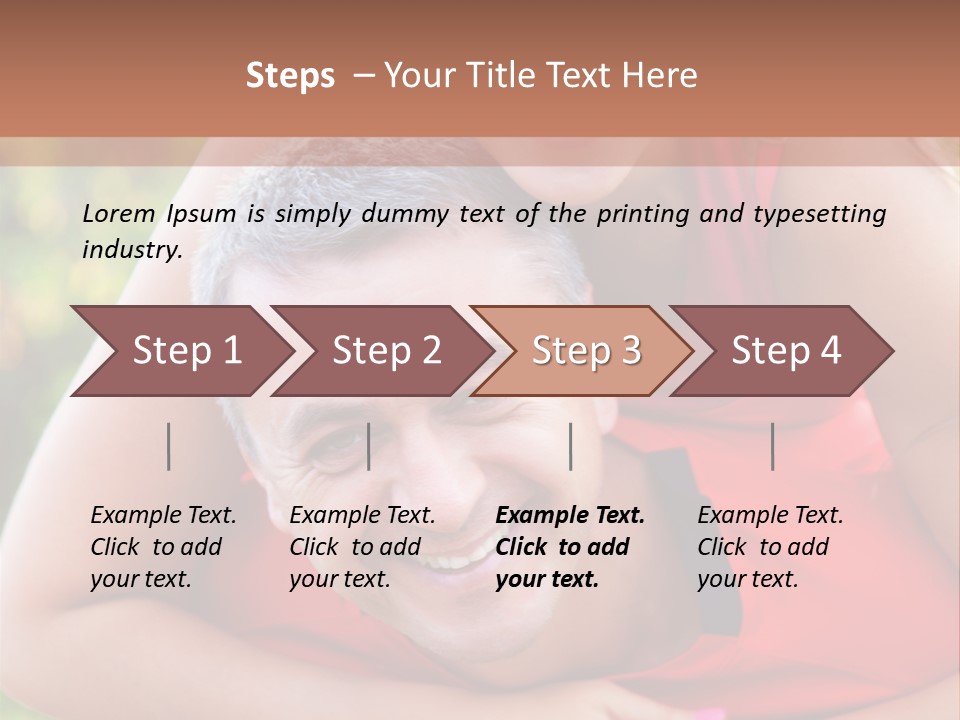 A Man Holding A Woman In His Arms PowerPoint Template