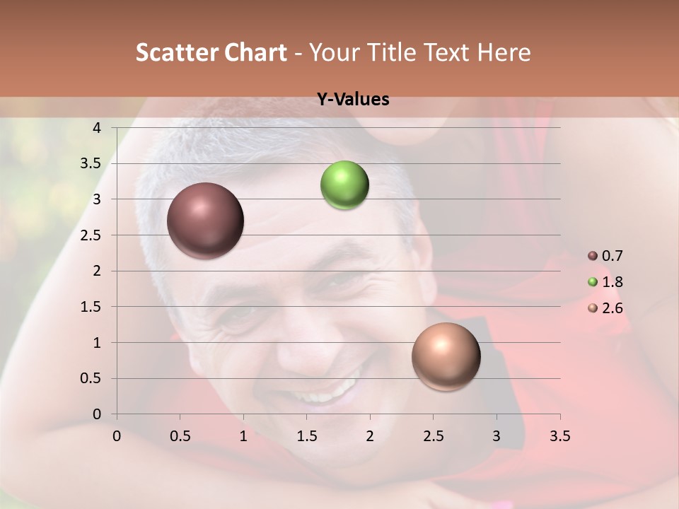 A Man Holding A Woman In His Arms PowerPoint Template