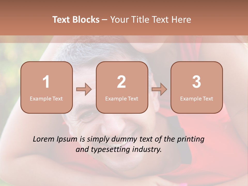 A Man Holding A Woman In His Arms PowerPoint Template