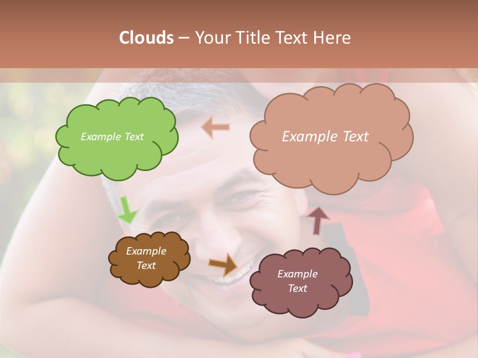 A Man Holding A Woman In His Arms PowerPoint Template