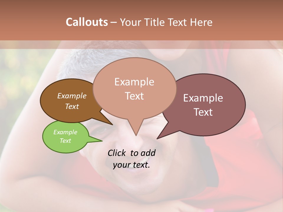 A Man Holding A Woman In His Arms PowerPoint Template