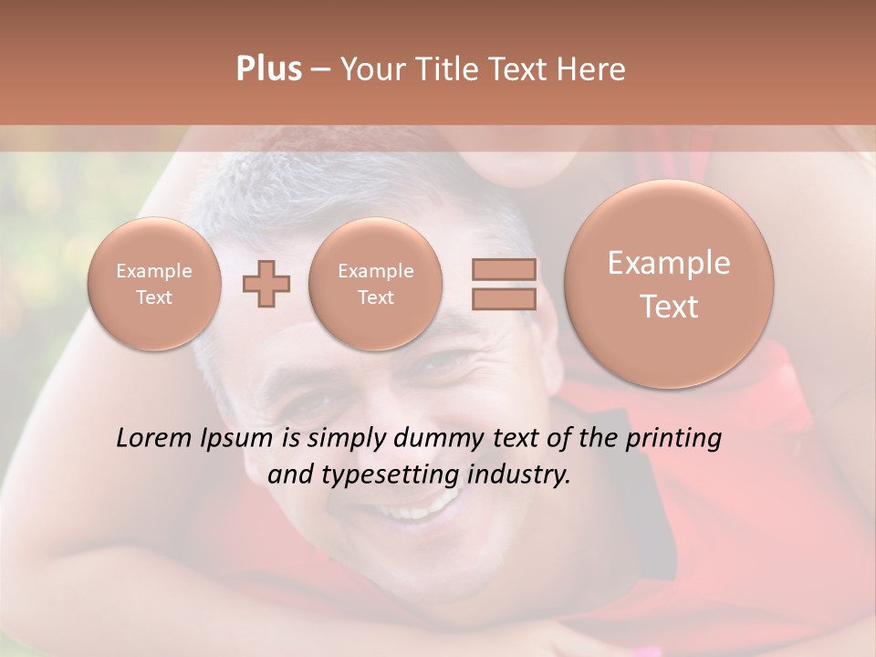 A Man Holding A Woman In His Arms PowerPoint Template