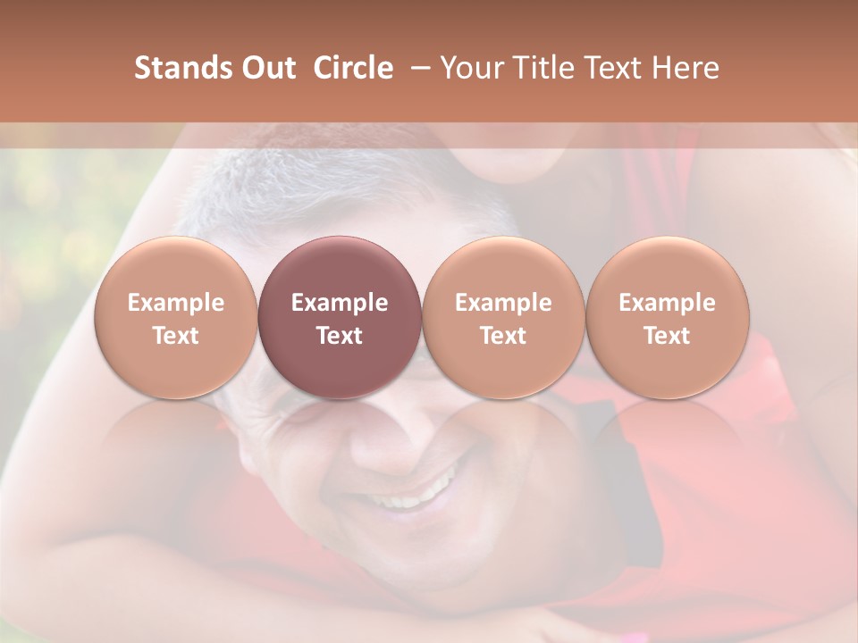 A Man Holding A Woman In His Arms PowerPoint Template