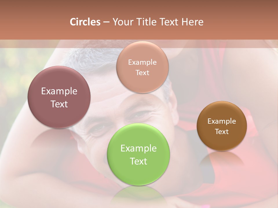 A Man Holding A Woman In His Arms PowerPoint Template