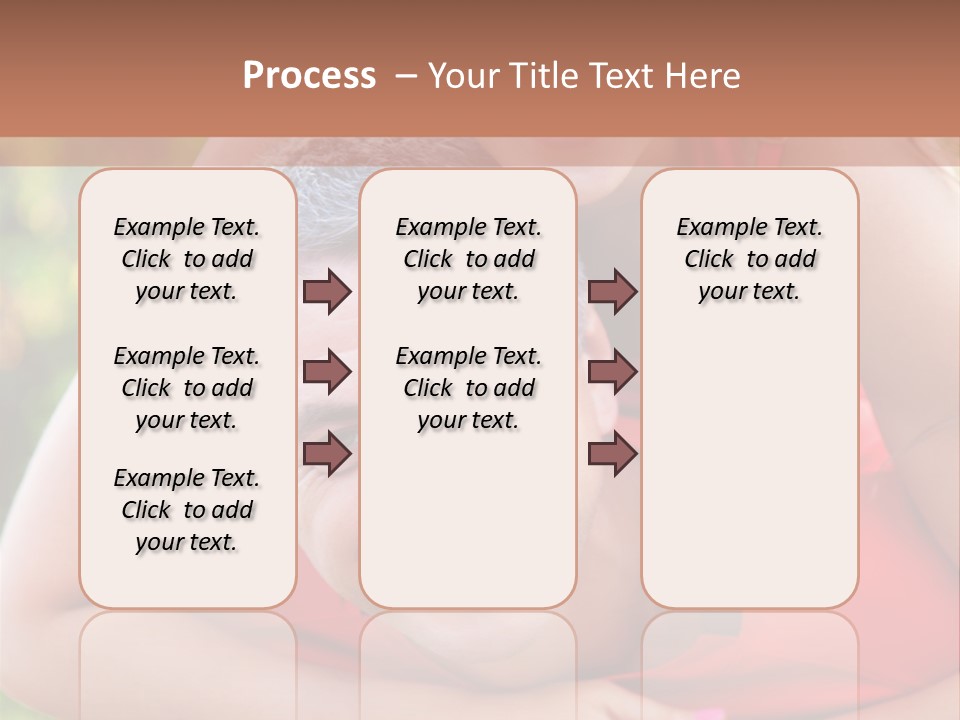 A Man Holding A Woman In His Arms PowerPoint Template