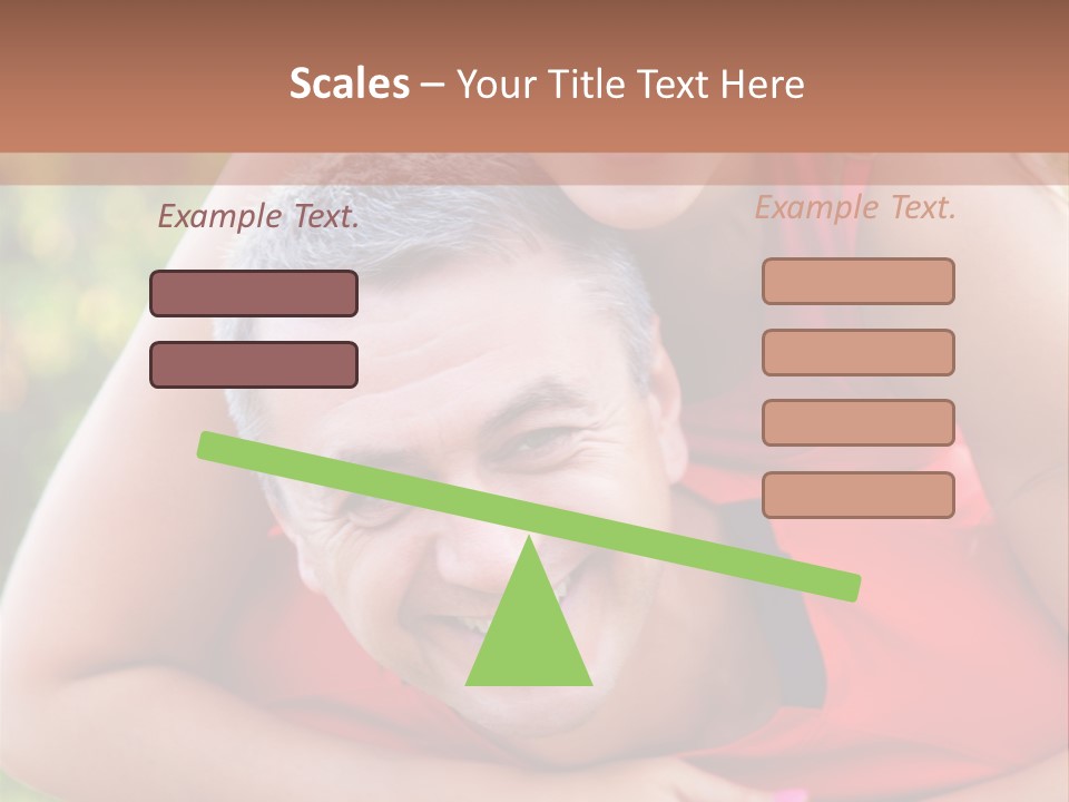 A Man Holding A Woman In His Arms PowerPoint Template