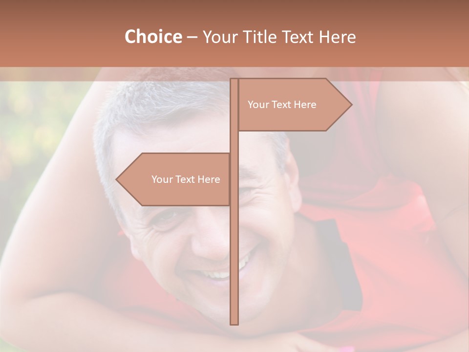 A Man Holding A Woman In His Arms PowerPoint Template