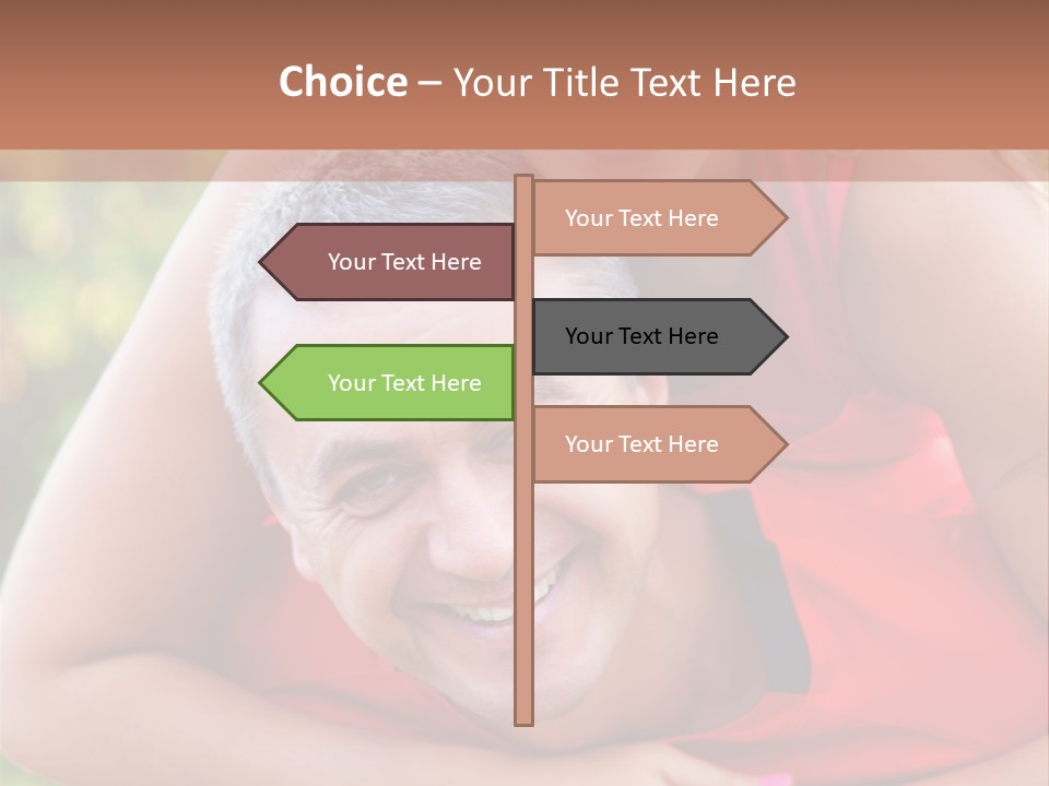 A Man Holding A Woman In His Arms PowerPoint Template