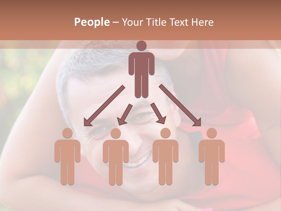 A Man Holding A Woman In His Arms PowerPoint Template