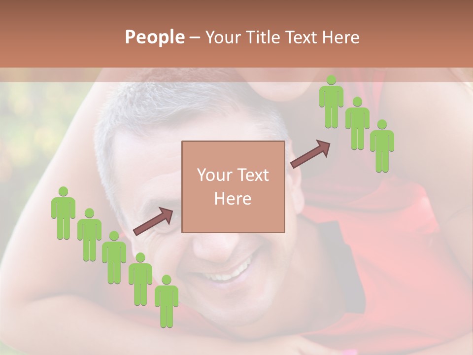 A Man Holding A Woman In His Arms PowerPoint Template