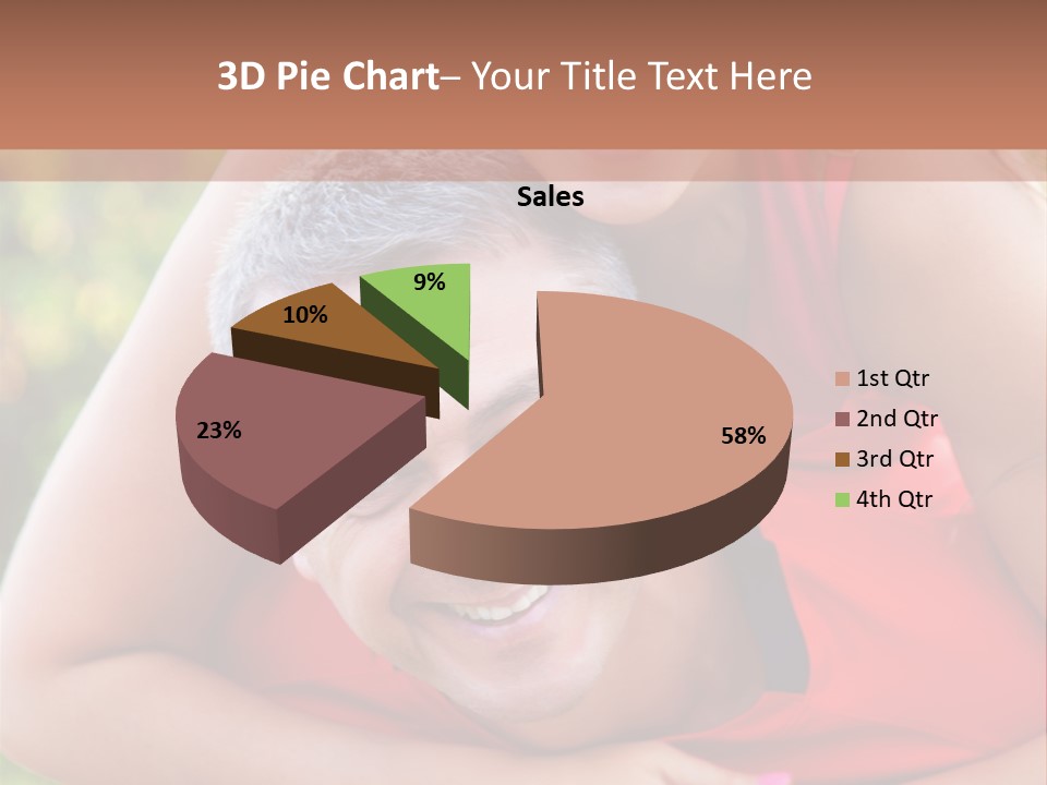 A Man Holding A Woman In His Arms PowerPoint Template