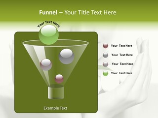 A Woman Holding A Plant In Her Hands PowerPoint Template
