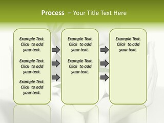 A Woman Holding A Plant In Her Hands PowerPoint Template