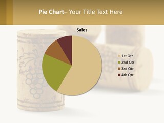 A Group Of Wine Corks Sitting Next To Each Other PowerPoint Template
