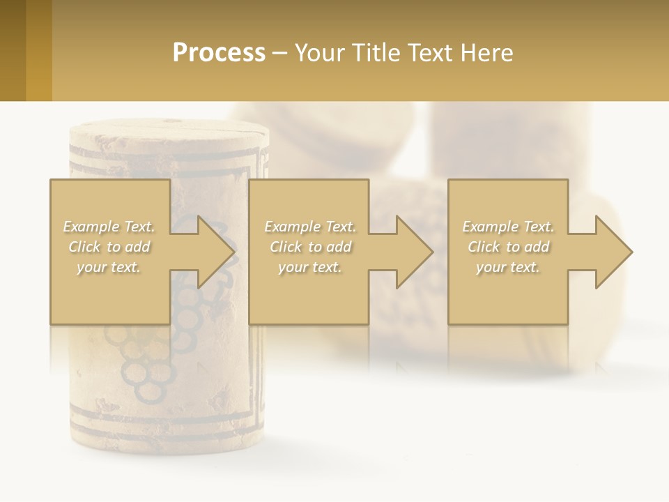 A Group Of Wine Corks Sitting Next To Each Other PowerPoint Template