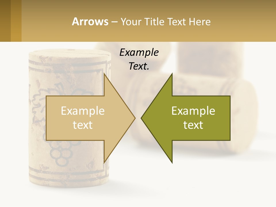 A Group Of Wine Corks Sitting Next To Each Other PowerPoint Template