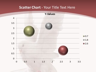 A White Dove Flying In The Air With Its Wings Spread PowerPoint Template