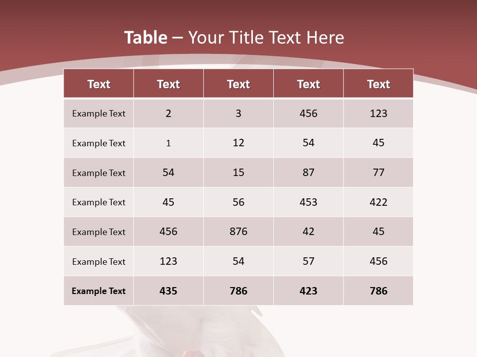 A White Dove Flying In The Air With Its Wings Spread PowerPoint Template