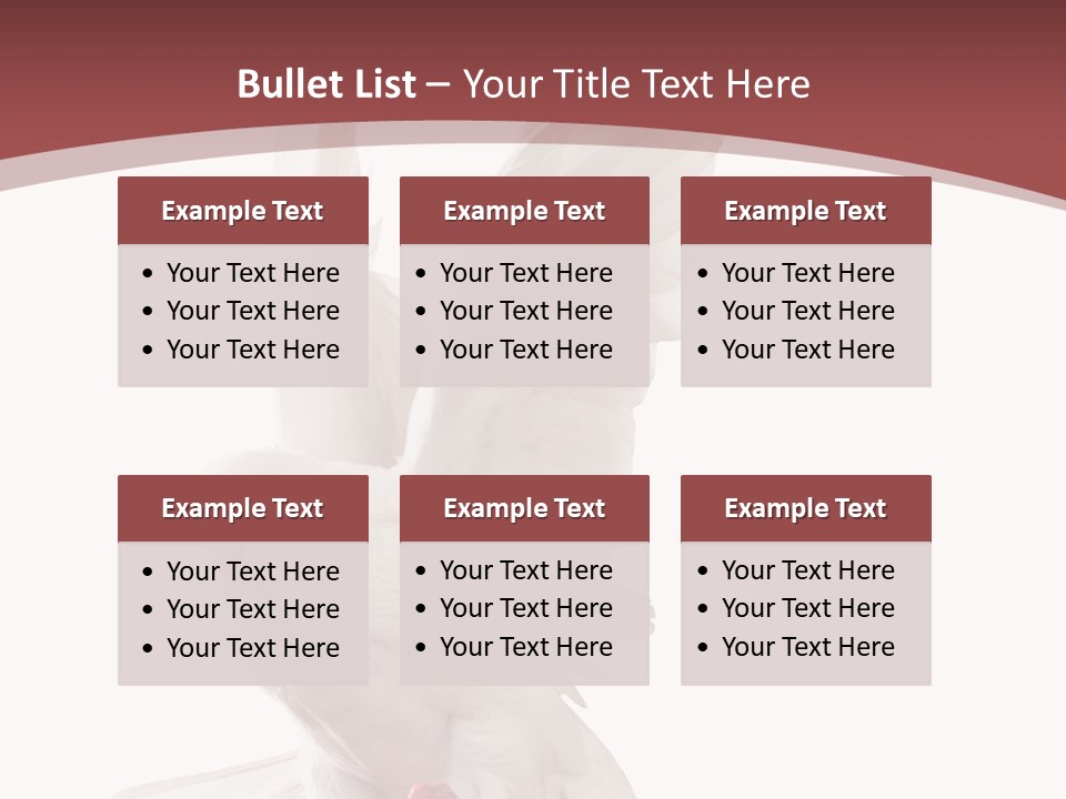 A White Dove Flying In The Air With Its Wings Spread PowerPoint Template