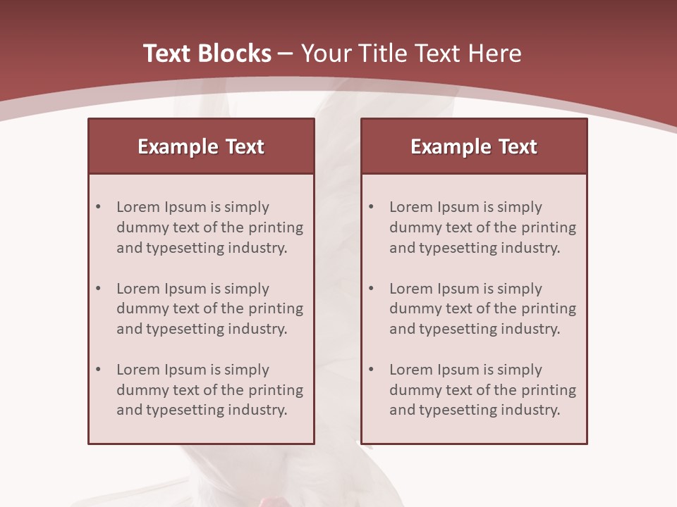 A White Dove Flying In The Air With Its Wings Spread PowerPoint Template