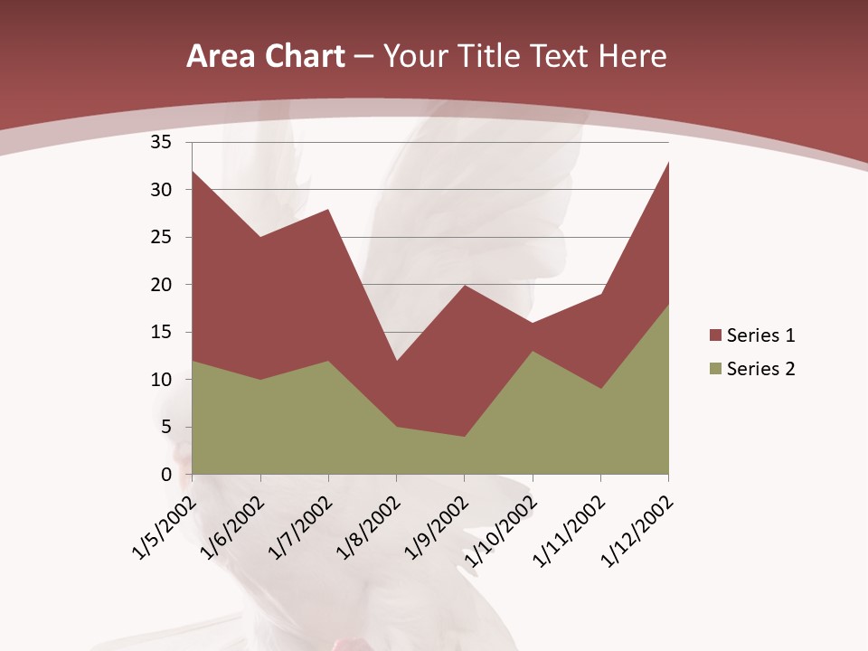 A White Dove Flying In The Air With Its Wings Spread PowerPoint Template