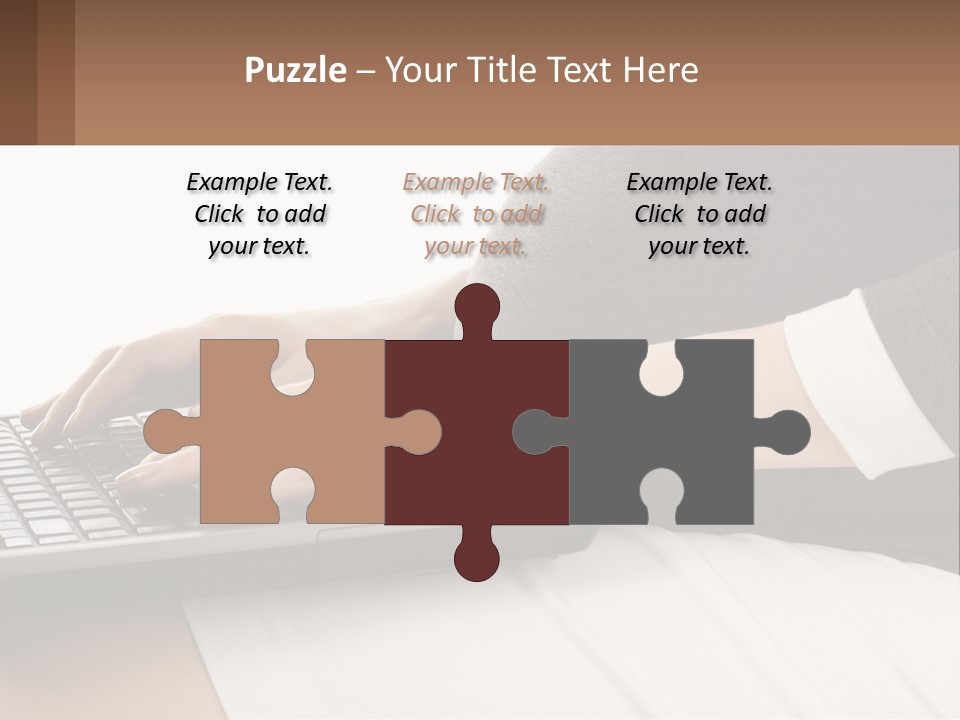 A Pregnant Woman Typing On A Laptop Computer PowerPoint Template