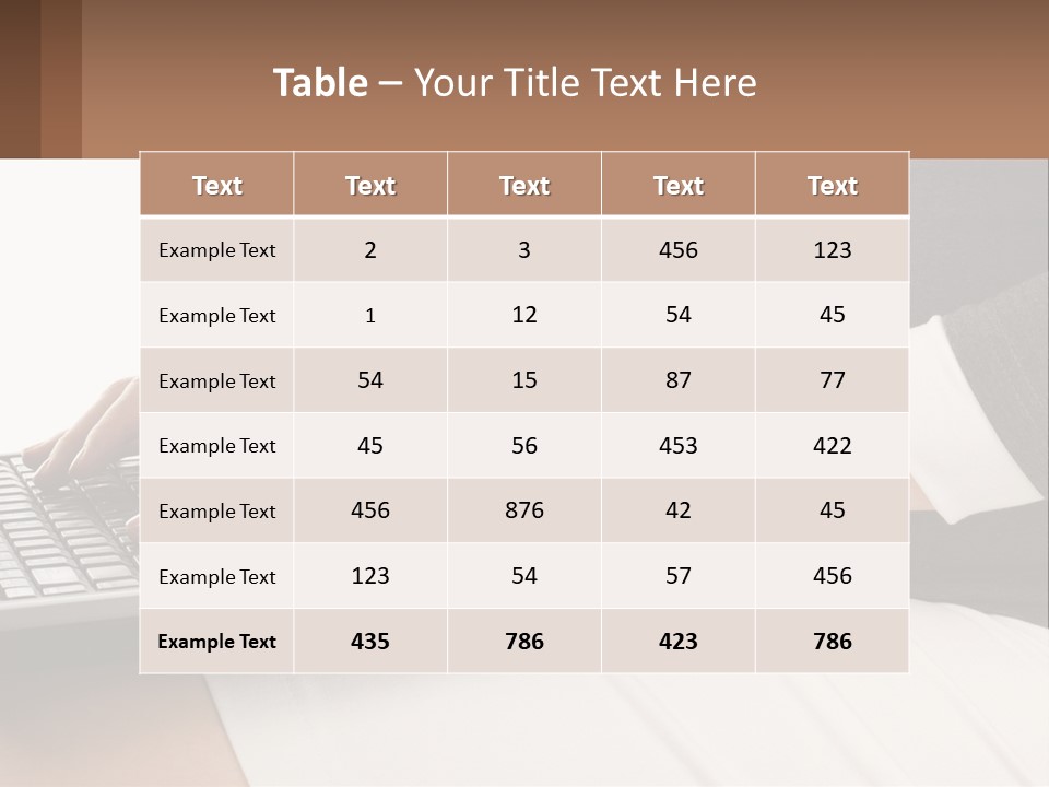 A Pregnant Woman Typing On A Laptop Computer PowerPoint Template