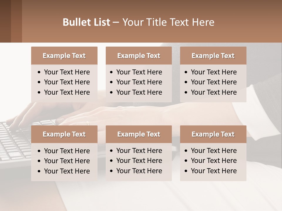 A Pregnant Woman Typing On A Laptop Computer PowerPoint Template