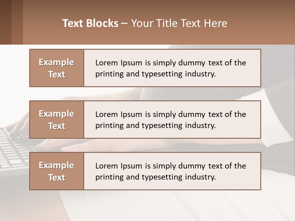 A Pregnant Woman Typing On A Laptop Computer PowerPoint Template