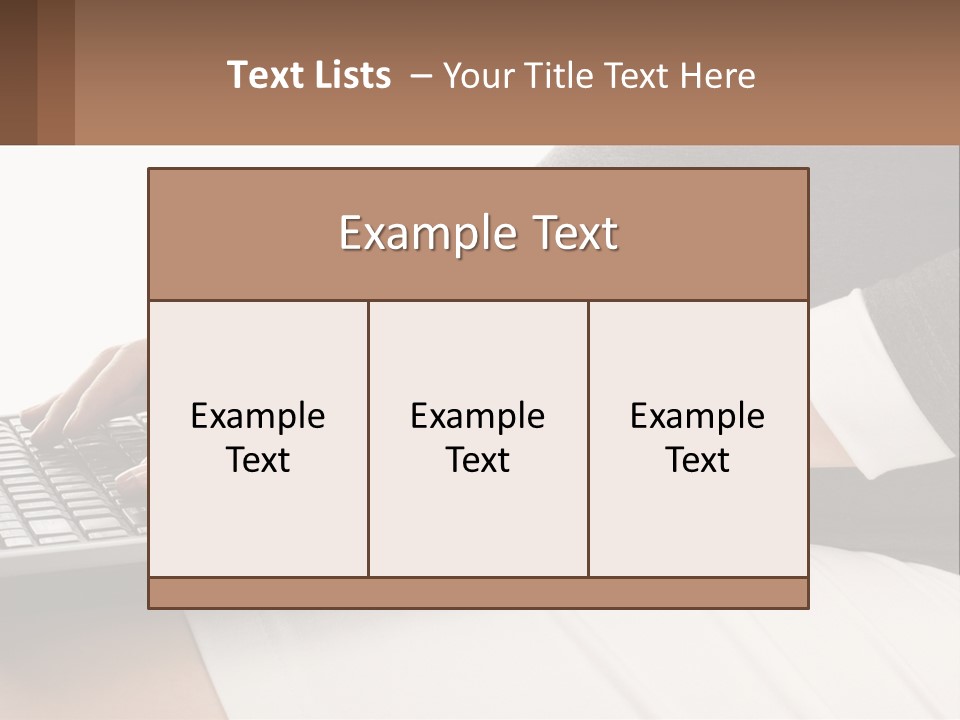 A Pregnant Woman Typing On A Laptop Computer PowerPoint Template