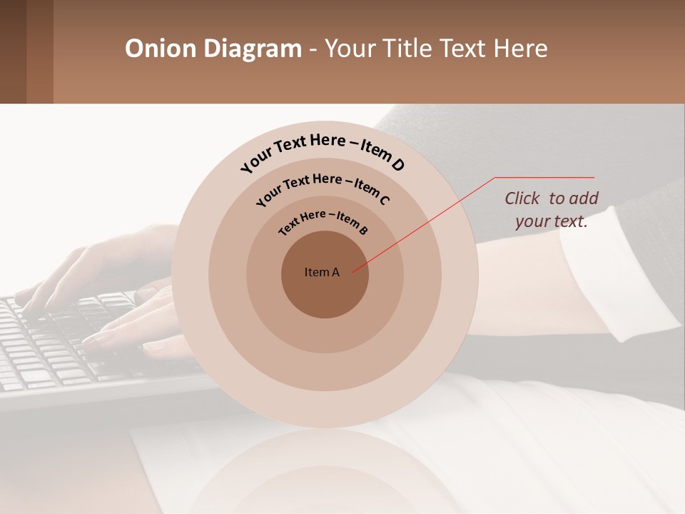 A Pregnant Woman Typing On A Laptop Computer PowerPoint Template