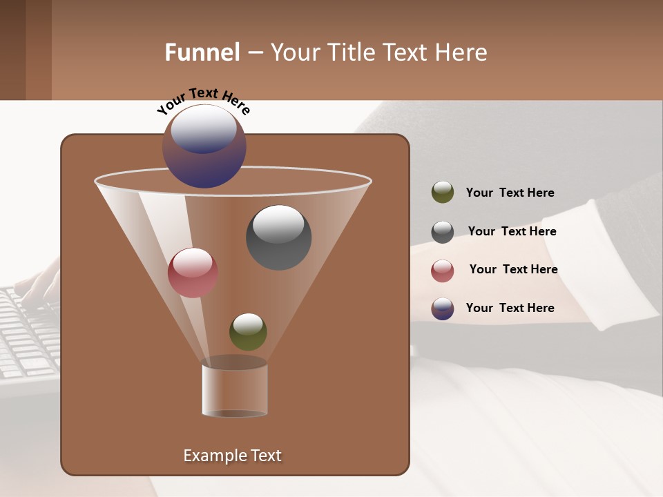 A Pregnant Woman Typing On A Laptop Computer PowerPoint Template