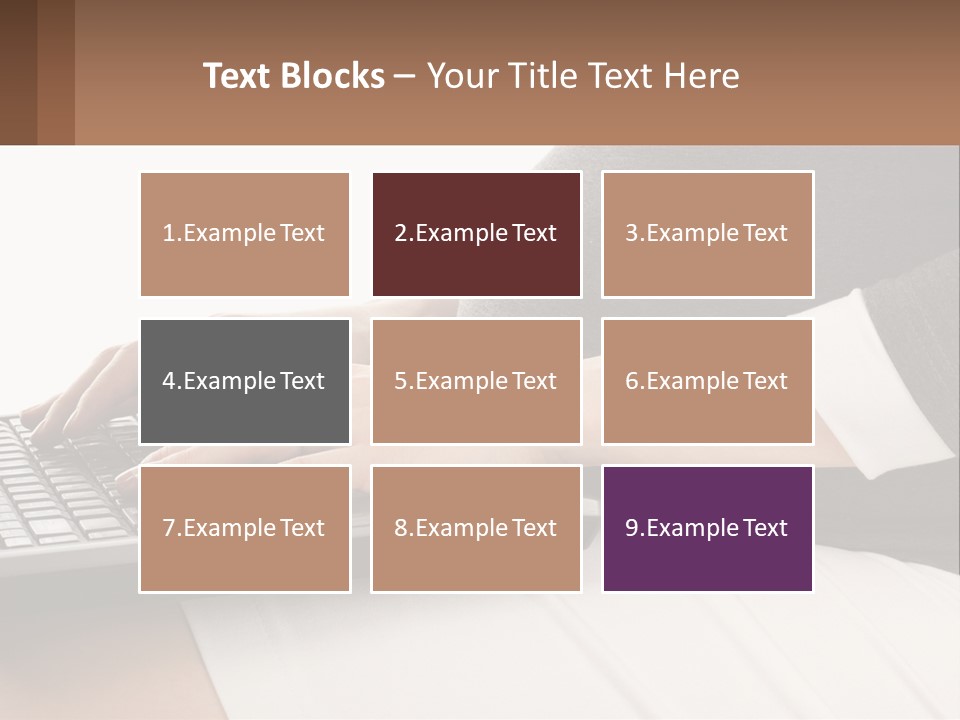 A Pregnant Woman Typing On A Laptop Computer PowerPoint Template