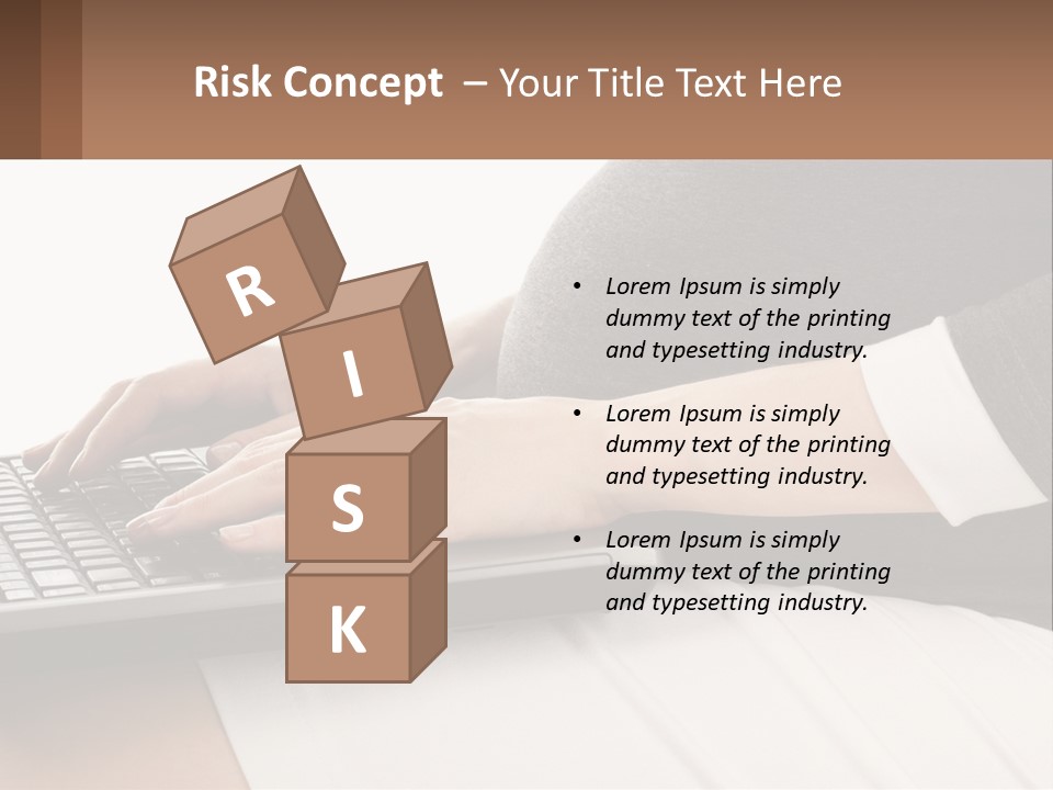 A Pregnant Woman Typing On A Laptop Computer PowerPoint Template